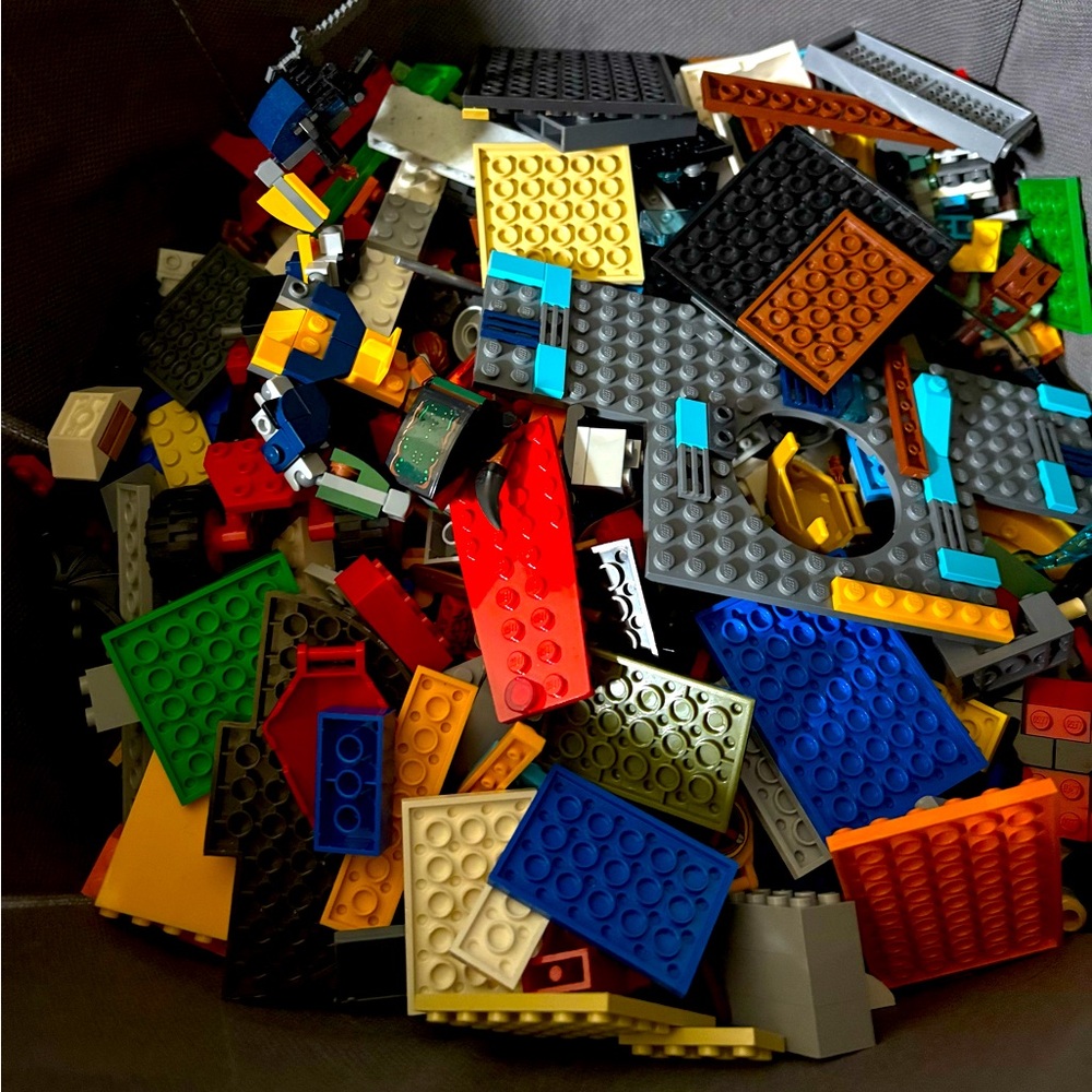 Colorful LEGO Pieces